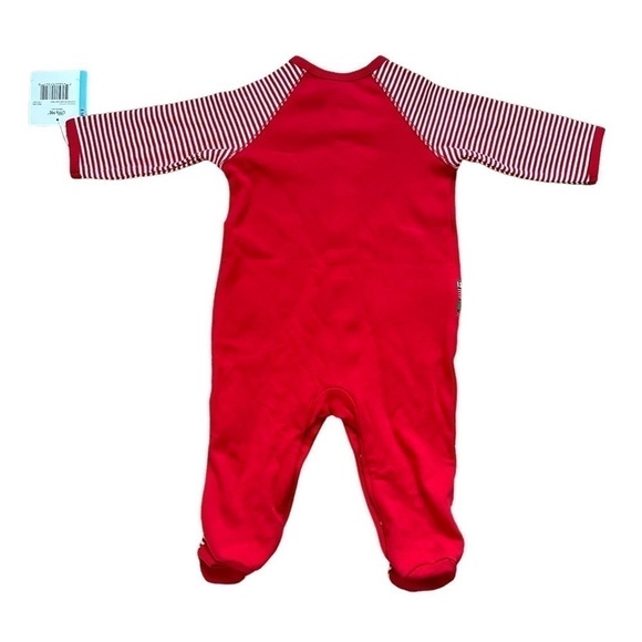 Little Me NEW My First Christmas Embroidered Onesie Size 6 Months - Picture 6 of 8